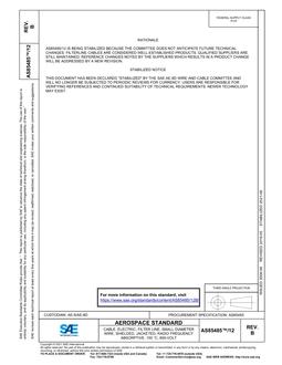 SAE AS85485/12 Revision B