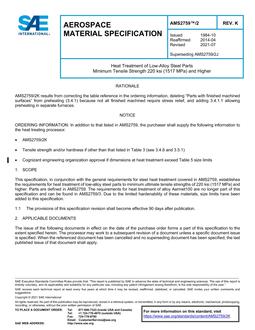 SAE AMS2759/2 Revision K