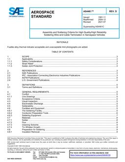 SAE AS4461 Revision D