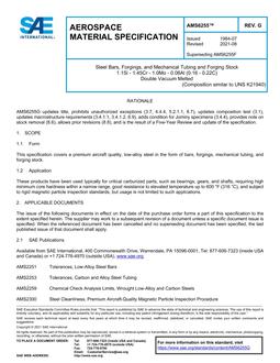 SAE AMS6255 Revision G