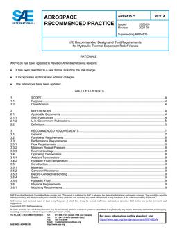 SAE ARP4835 Revision A