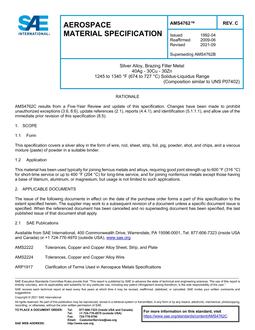 SAE AMS4762 Revision C