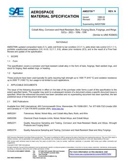 SAE AMS5759 Revision N