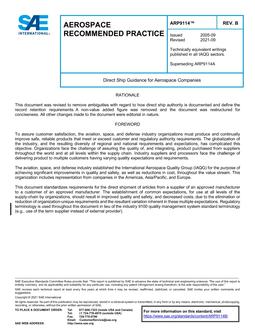 SAE ARP9114 Revision B