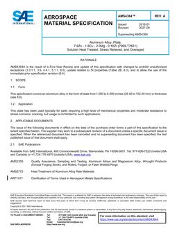 SAE AMS4364 Revision A