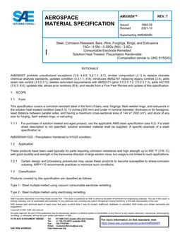 SAE AMS5659 Revision T