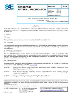 SAE AMS5776 Revision H