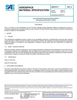 SAE AMS7010 Revision A