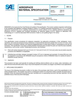 SAE AMS2630 Revision E