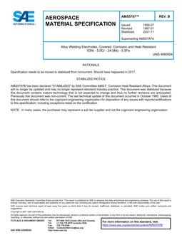 SAE AMS5787 Revision B