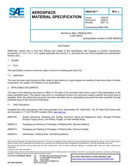 SAE AMS4190 Revision L