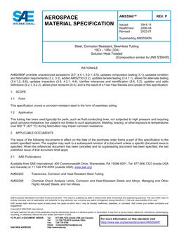 SAE AMS5560 Revision P