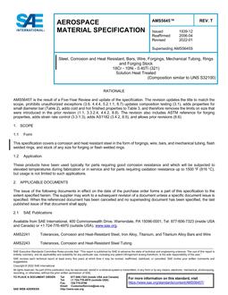 SAE AMS5645 Revision T