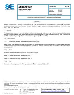 SAE AS39029 Revision E