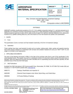 SAE AMS5387 Revision F