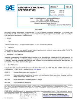 SAE AMS5400 Revision D