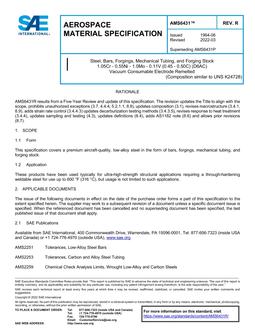 SAE AMS6431 Revision R