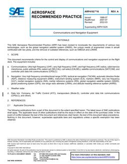 SAE ARP4102/6 Revision A