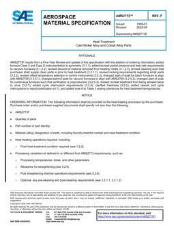 SAE AMS2773 Revision F