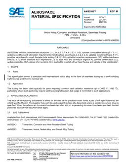 SAE AMS5580 Revision M