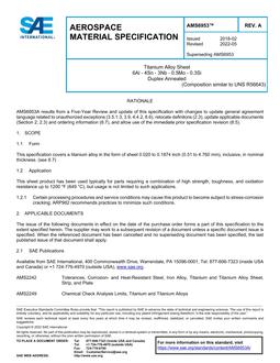 SAE AMS6953 Revision A