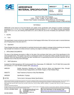 SAE AMS4333 Revision E