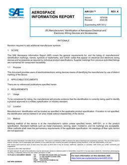 SAE AIR1351 Revision K