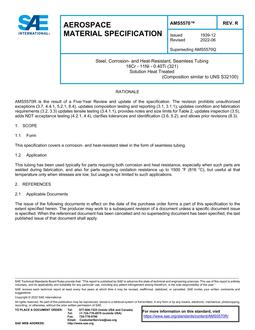 SAE AMS5570 Revision R